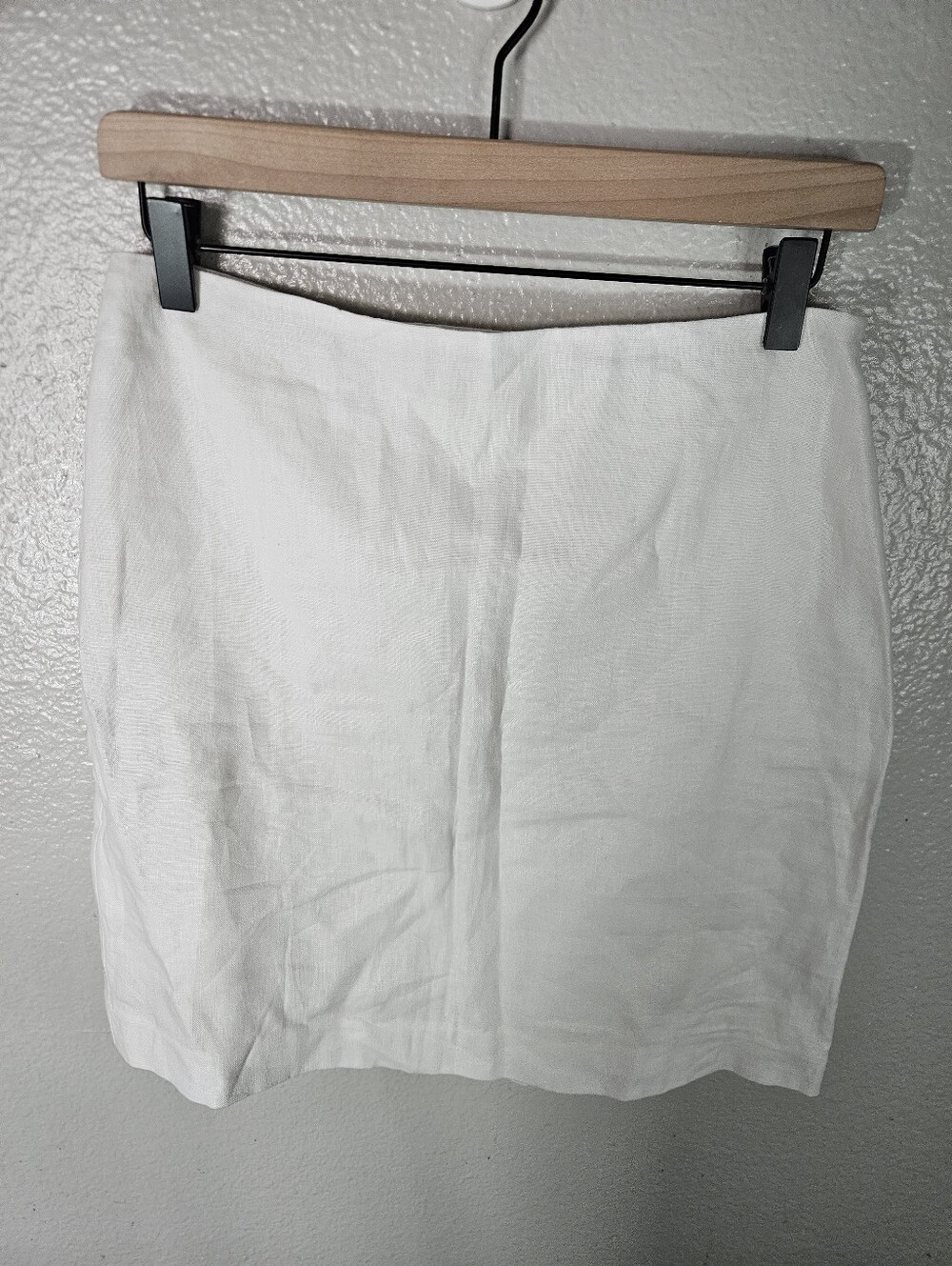 Reformation Veranda Linen Skirt White Size 4 - Picture 6 of 16